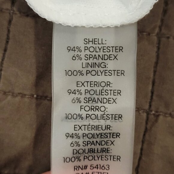 Calvin Klein NWT SZ 10 Ivory Short Sleeve Crepe Dress with Ruffle and Waist Tie - Picture 9 of 13